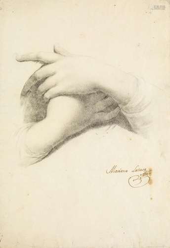 MARIANO LATASA Zaragoza (1771) / (1829) "Study of hands...