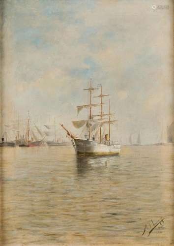 ARGENTINE SCHOOL (S.XX / ?) "Sailboats", 1900