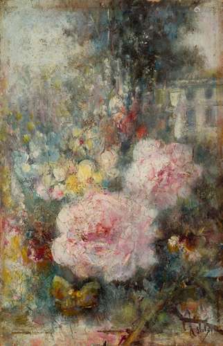 RAMON STOLZ SEGUI Valencia (1872 / 1924) "Flowers"