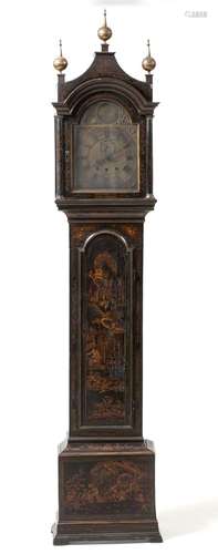 Queen Anne style tall case clock, Robert Higgs, England, 19t...