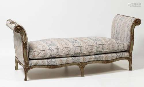 Louis XV style day bed, France, ffs.S.XIX