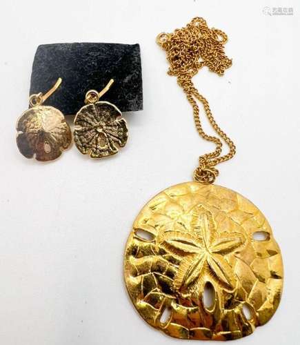 SAND DOLLARS NECKLACE +