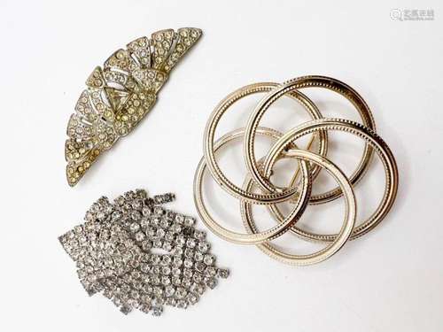 VINTAGE BROOCH TRIO