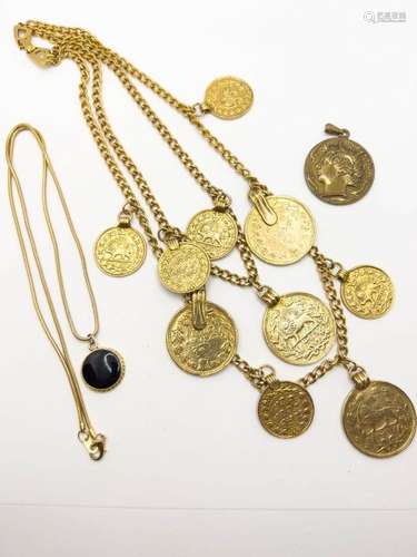 COINPPENDANT, NECKLACE +