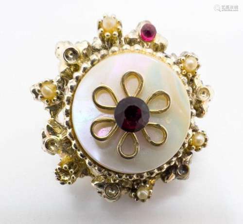 AMAZING SIGNED CORO BROOCH