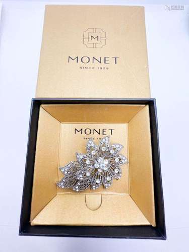 MONET BROOCH W CASE