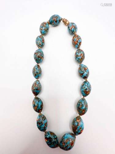 MILLEFIORE NECKLACE, STUNNER