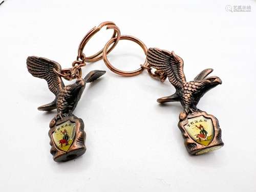 EAGLES COPPER KEYCHAINS