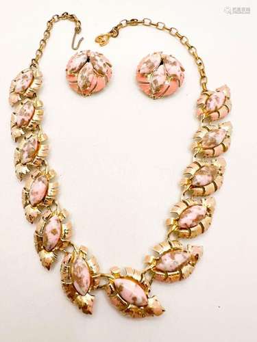 STUNNING VINTAGE NECKLACE SET