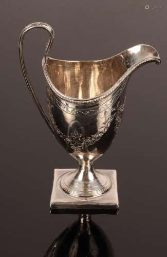 A George III silver jug, Peter & Ann Bateman, London 179...