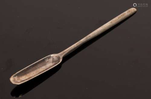 A George I silver marrow scoop, William Scarlett, London 172...