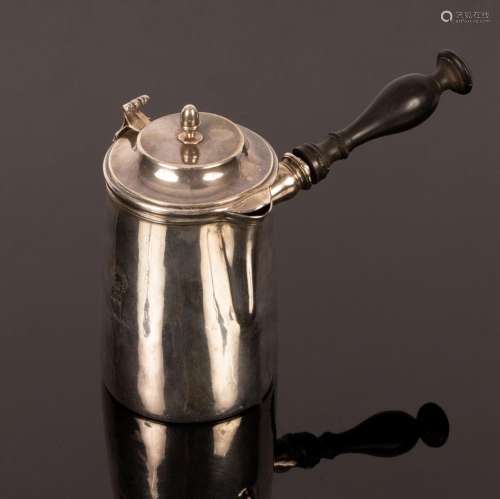 A French 950 standard silver chocolate pot, Ambroise Mignero...