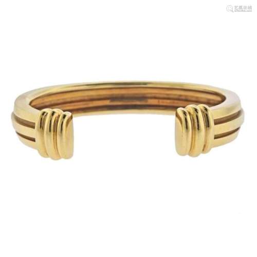 Tiffany & Co Vintage 18k Gold Cuff Bracelet