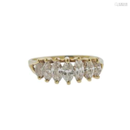 14k Gold Diamond Ring