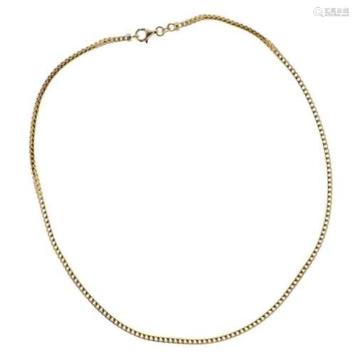 Herco Italian 18k Gold Chain Necklace