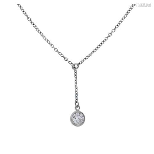 Tiffany & Co Peretti Diamonds by the Yard Pendant Lariat...