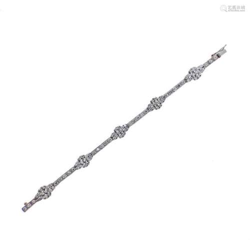 18k Gold Diamond Bracelet