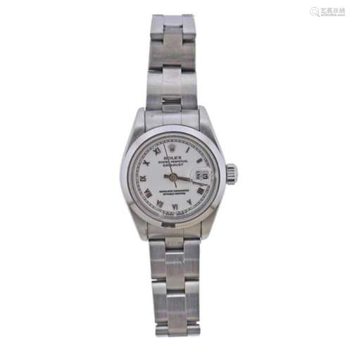 Rolex Datejust White Dial Steel Lady s Watch 79160