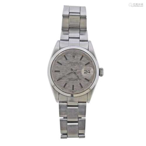 Rolex Oyster Date Stainless Steel Watch 1500