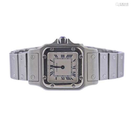 Cartier Santos Stainless Steel Watch 1565