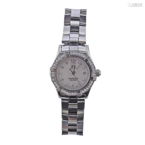 Tag Heuer Formula 1 Aquaracer Diamond MOP Lady s Watch WAF14...