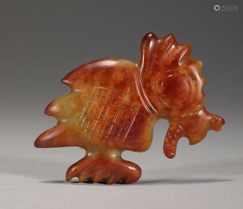 Ancient Chinese jade bird shaped ware