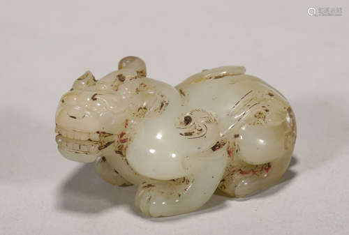 Hetian jade beasts in ancient China