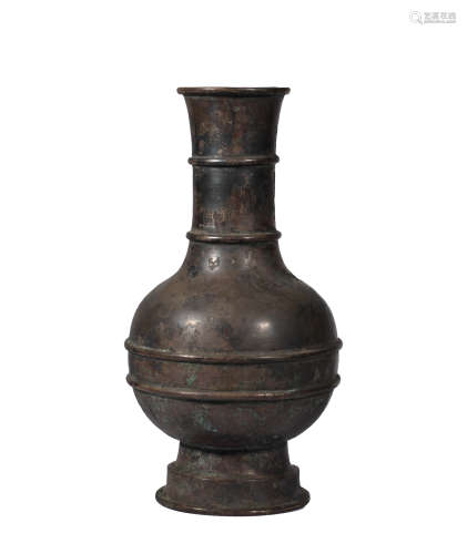 Ancient Chinese silver vase