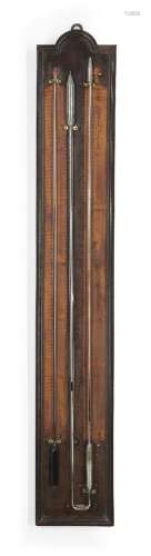 A George III mahogany cased 'Great Double Barometer', by Dom...