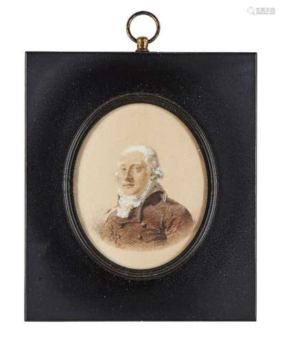 Charles Jagger, 1770-1827, a portrait miniature of a gentlem...