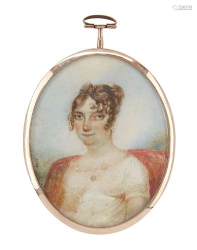 William Grimaldi, British, 1751-1830, a portrait miniature o...