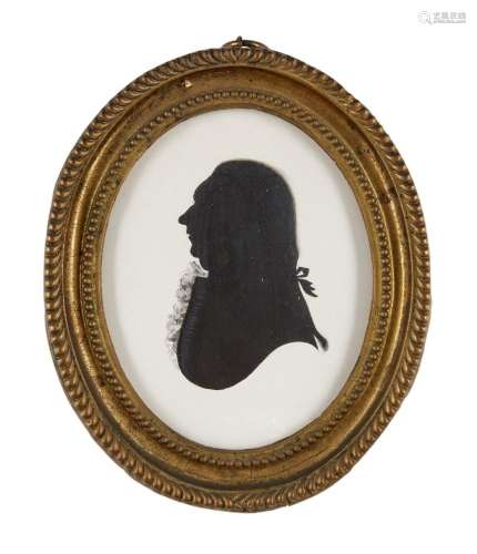 J. Smith, Edinburgh, a portrait silhouette of a gentleman, l...