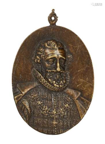 After Guillaume Dupré, French, 1574-1643, a French bronze ov...