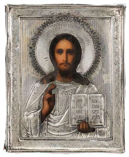 A Russian icon of Christ Pantocrator