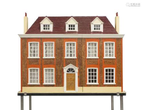 A handmade dolls house by Bernardo Traettino circa 1980's