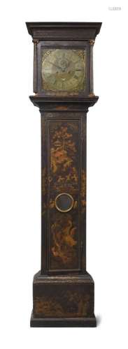 A chinoiserie eight day longcase clock