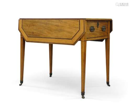 A George III mahogany Pembroke table