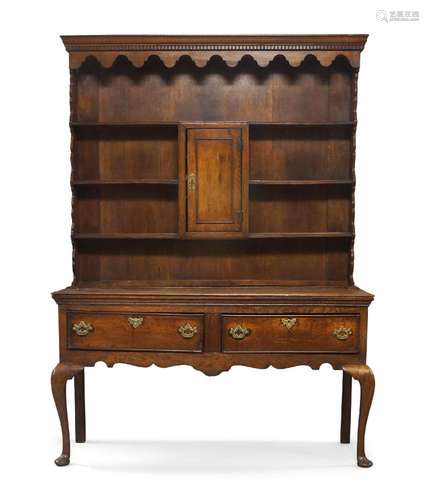 A George III oak dresser