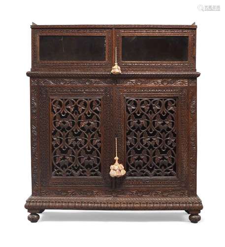 An Anglo-Indian side cabinet