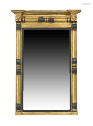 A Regency giltwood pier mirror