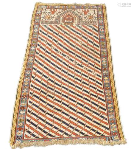 A Dagestan prayer rug