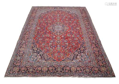 A Kashan carpet