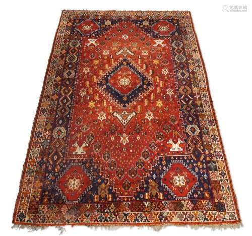 A Persian Qashqai carpet