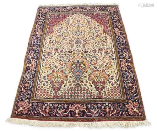 A Qum rug