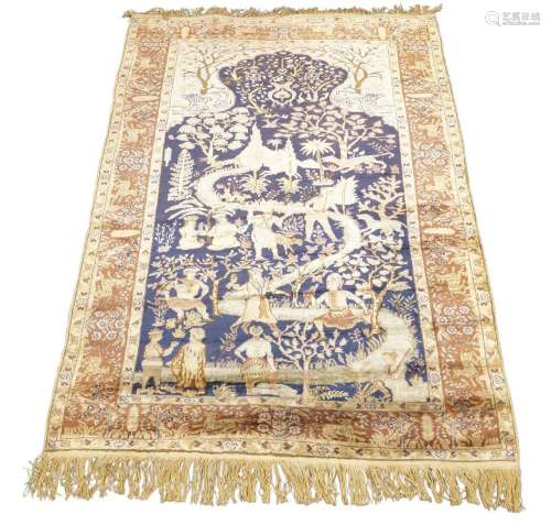 An Art Silk Kayseri prayer rug