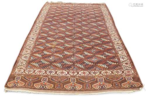 A Yomut main carpet