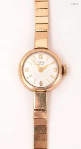Tudor Royal: a 9ct yellow gold cased cocktail watch,