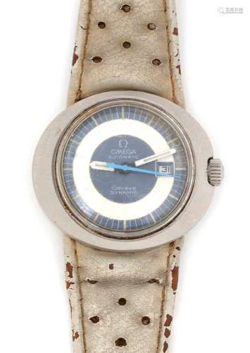 Omega Dynamic: a steel cased ladys wristwatch,