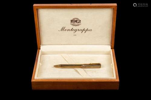 Montegrappa Octogon vermeil ballpoint