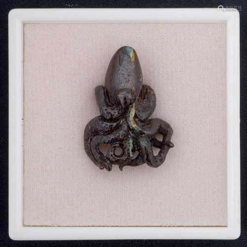 Octopus boulder opal carving 97,40 cts